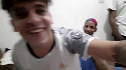 Behind the scenes with trans boys and playful couple in RJ