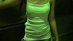 young girl shows off in exhibitionism video