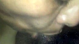 Friend's hot milf mom gives intense blowjob