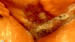 spying on wife in shower, milf caught bathing naked