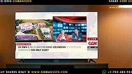 blonde latina with big tits and ass licks poolside in sexy lesbian fun 😍🔥