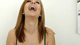 She eagerly sucks his throbbing shlong in this intense porn scene, building up to a wild climax.