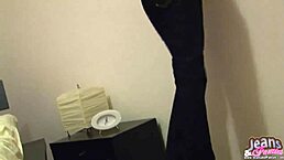 i have a new pair of jeans to tease you with, babe