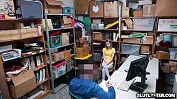 Russian Teen Brat Catarinas Petrov Humiliating Office Fuck