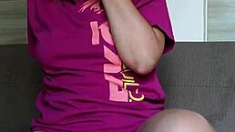 Biker latina twerks and masturbates her tight pussy until she cums 😍