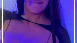 Petite Babe Dances Seductively, Shaking Her Big Ass Before Fucking Like a Prostitute