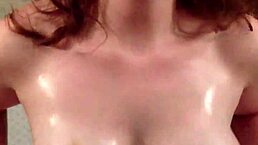 hey babe, rub those oiled tits and count down my jerk off now