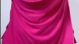 My wife showing off on webcam