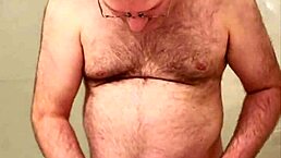 Nude martin lavall�e sodomizes himself with a dildo compares it with his small 18+ penis and kisses the black chastity device