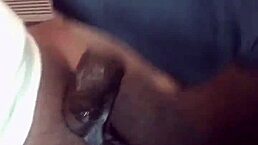 She DEEPTHROATS a MONSTER BBC, swallowing sloppy.