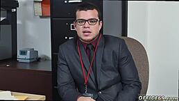 Standing in the Living Room, Fucking Her Ass Until Creampie