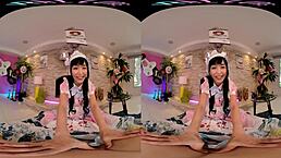 Petite Blonde Ashley Teases Her Pussy On The Bed Alone