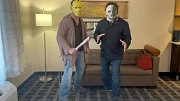 i summond michael myers and jason to fuck me