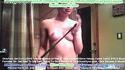 Destiny Cruz showers after a wild day with Doctor Tampa. Clov part 17-22 unfolds in steamy hospital reality.