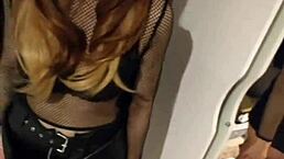 Brunette Wife Bent Over in Doggystyle Taboo Ass Worship and Blowjob