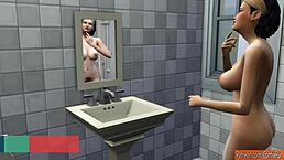 step after shower feels so wrong yet so hot