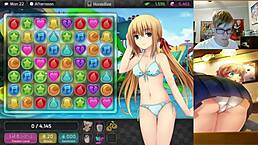 Small-chested cat-girl gets banged uncensored in HuniePop hentai group.