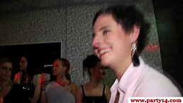 Real euro party babes sucking on dick 😏