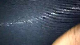 ebony couple teases with soft touches