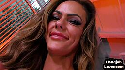 Foot Fetish POV: Babe Wanks Oiled Cock With Dirty Talk?