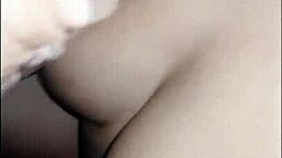 beautiful latina with perfect body gets doggystyled and anally filled with cum in garage