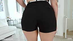 Lucie fernandez gets dripping creampie in threesome!