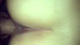 young latina couple feels intense pleasure during homemade doggy fucking