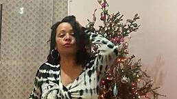 anna maria latina milf dances sexy at christmas party