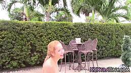 small teen rides dick and gets facial cumshot