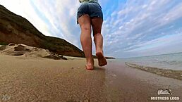 follow my wrinkled feet footprints on the beach?