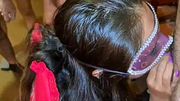 lidsy sucking followers' cum dry