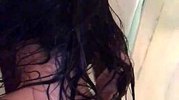 layla, want to see me take a shower with this big black cock? subscribe and watch the sex escalate in the bath