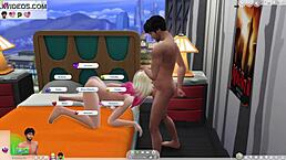 sims 4 porn - fucking each other like theres no tomorrow part 2