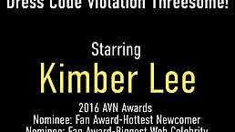 Man, I messed up spankin’ Kimber Lee, but Sara Jay n Maggie Green dildo slammed her good!