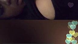 Feeling the intense pleasure as her nipples harden under my touch