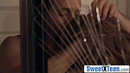 Hot ass teen 18+ gets fucked in the bathroom at a party.