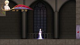 Unholy Disaster In Church With Cloaked Figure