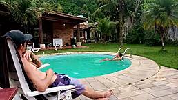 relax before the recording session with blonde