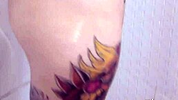 blonde brazilian latina kyra sex enjoys bathing in the shower