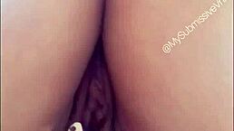 Me penetro con lápices de colores y mi marido se vuelve loco y viene a cogerme escuchame gemir y pedirle que me rompa el culo