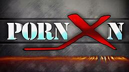 Horny brunette deep throated and ass fucked