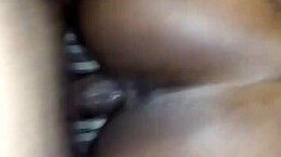 look at that ebony couple fucking with wet pussy backshots