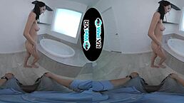 i had an intense vr bath fuck with sawyer cassidy, using vibrators and toys