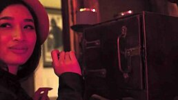 when the robber sneaks into amaris bedroom she thinks that its her partner coming home and invited her to join the bed and make passionate sex