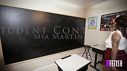Mia Martinez Student Controlled By Teacher POV Female Training Masturbation