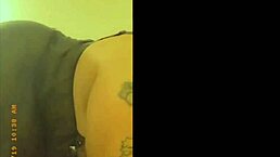 Teenage girl shows her ass in lingerie  