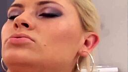 This extremely neat mature granny gets fucked hard in an erotic scene.