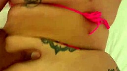 Mz Dani takes on a monster cock in this steamy video