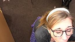 emma haize takes anal in her casting video, receiving black loads