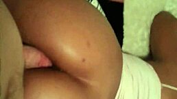 Latina gets her ass banged hard in group interracial anal and pussy fucking